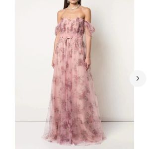 Marchesa Notte Bridesmaid Tulle Gown